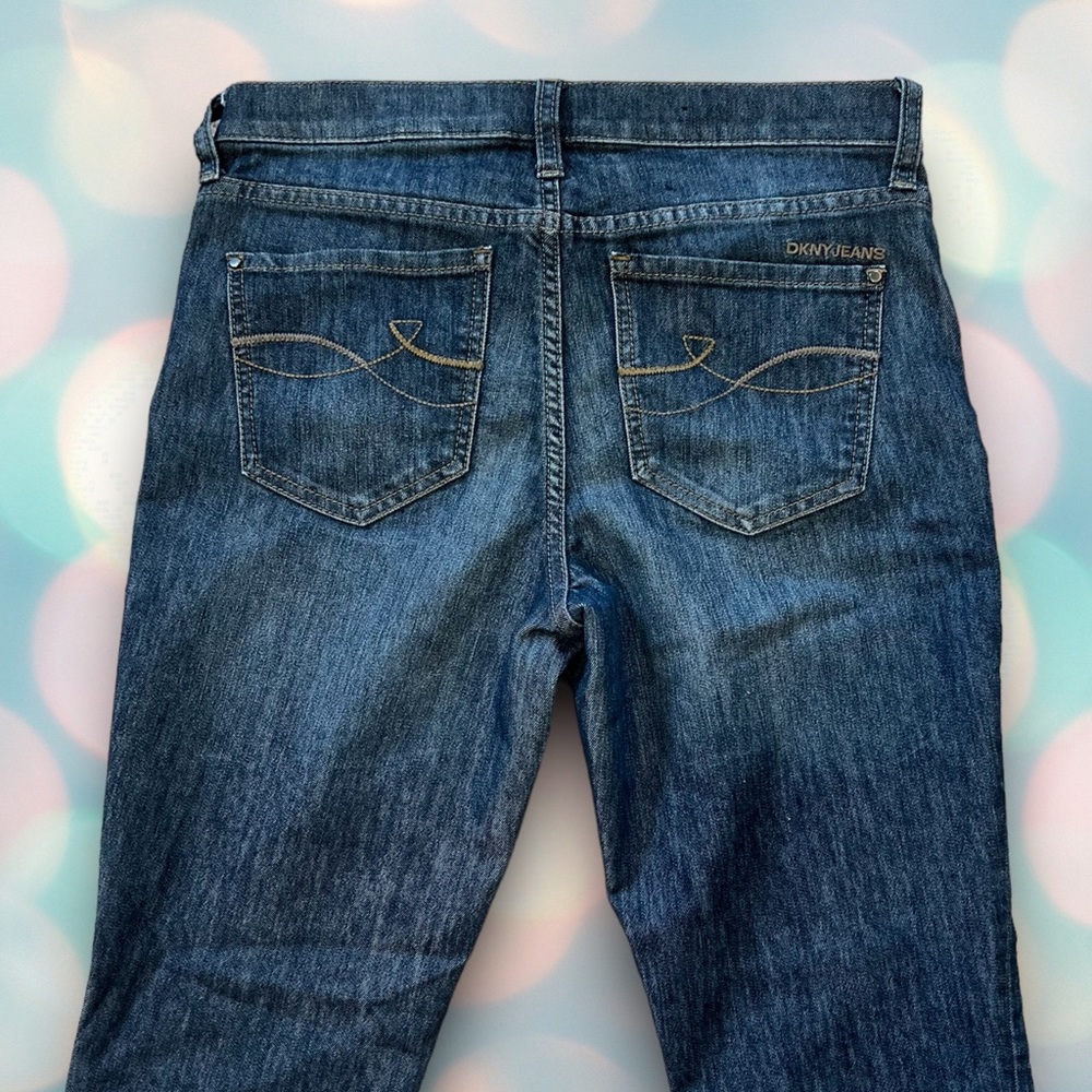 DKNY Women’s Slim Mid-Rise Denim Jeans Size 4 - Picture 5 of 7